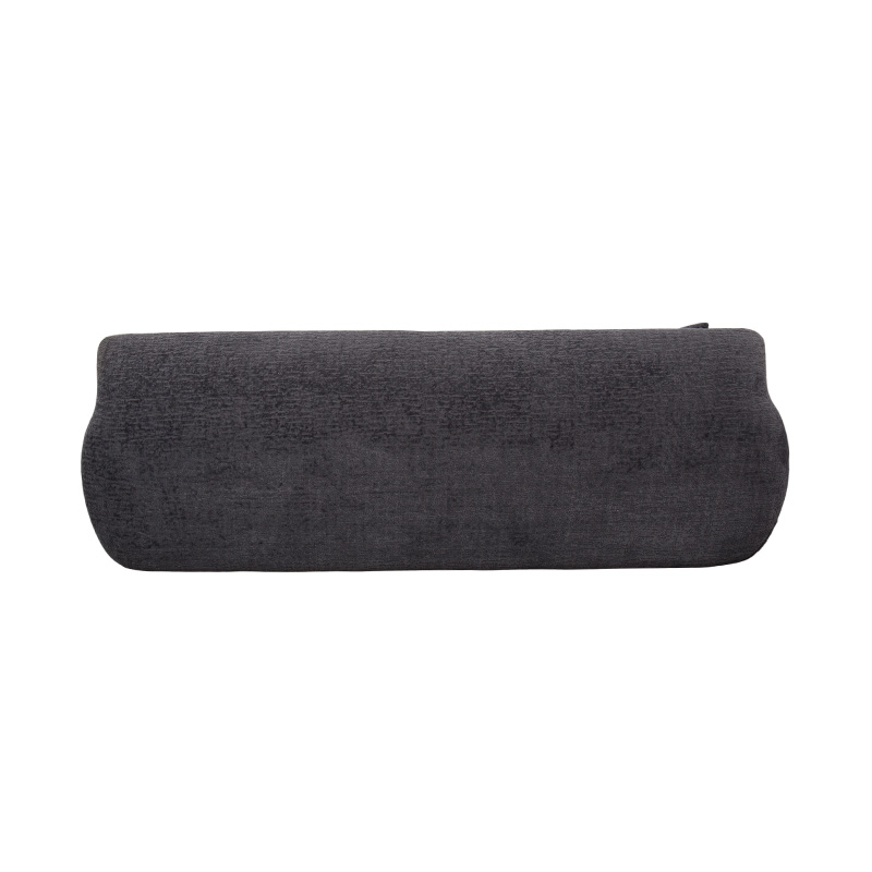 Sofa od pune pjene za 3–4 sjedala od tamno sive jacquard šenil tkanine