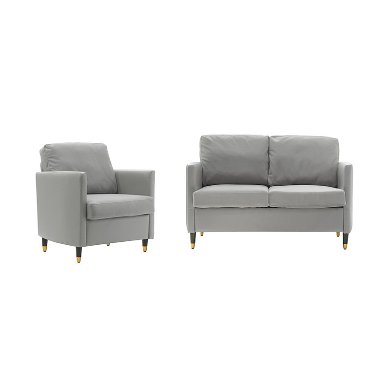 Jednostavna patchwork kožna sofa